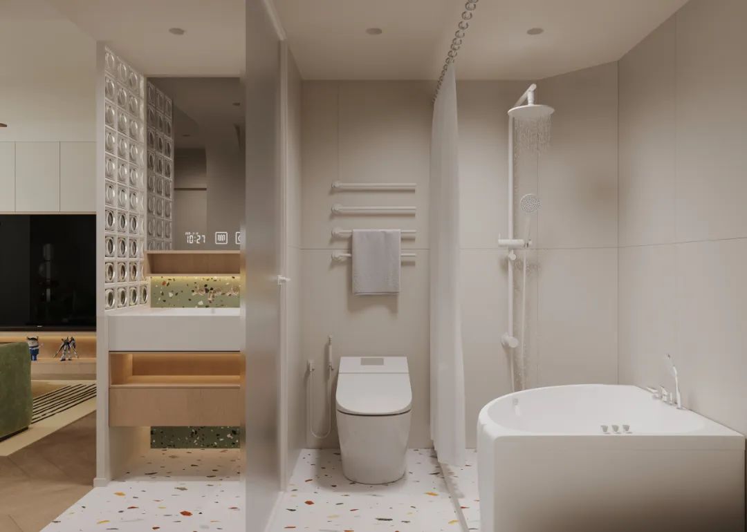 深圳如愿空间设计丨福田 · 益田村74㎡，每一寸空间都讲述着生活的故事-21