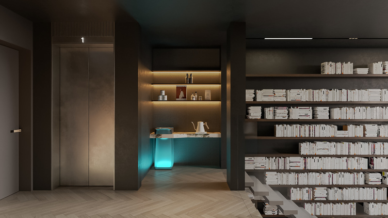 无双 · 贵阳市观山湖区阅山湖 480 平米三层电梯间全案设计丨中国贵阳丨贵州诺克设计有限公司-1