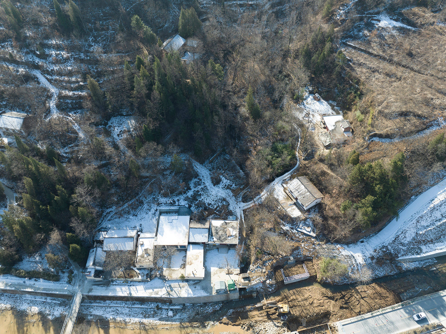 商洛七星村北斗山居民宿群落丨中国商洛丨垣建筑设计工作室（西安建筑科技大学建筑学院）-53