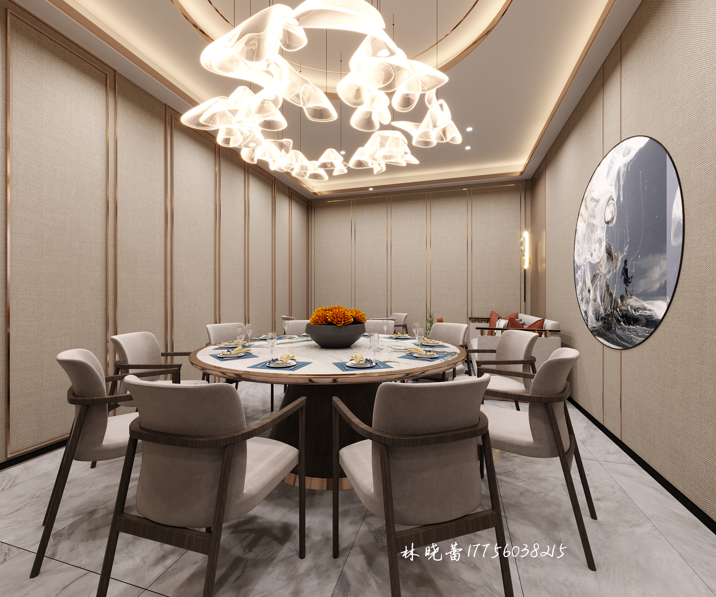 商务会所私房菜餐厅-8