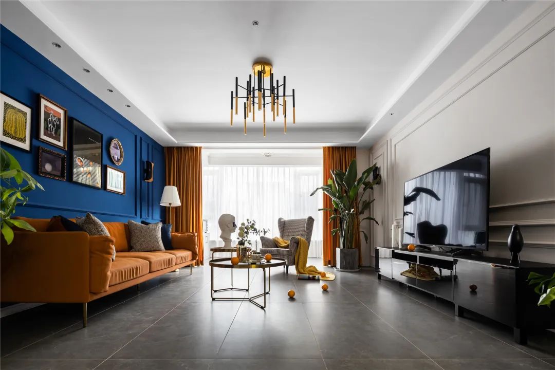 奇幻之家 | 蓝橙激情碰撞的梦幻空间-14