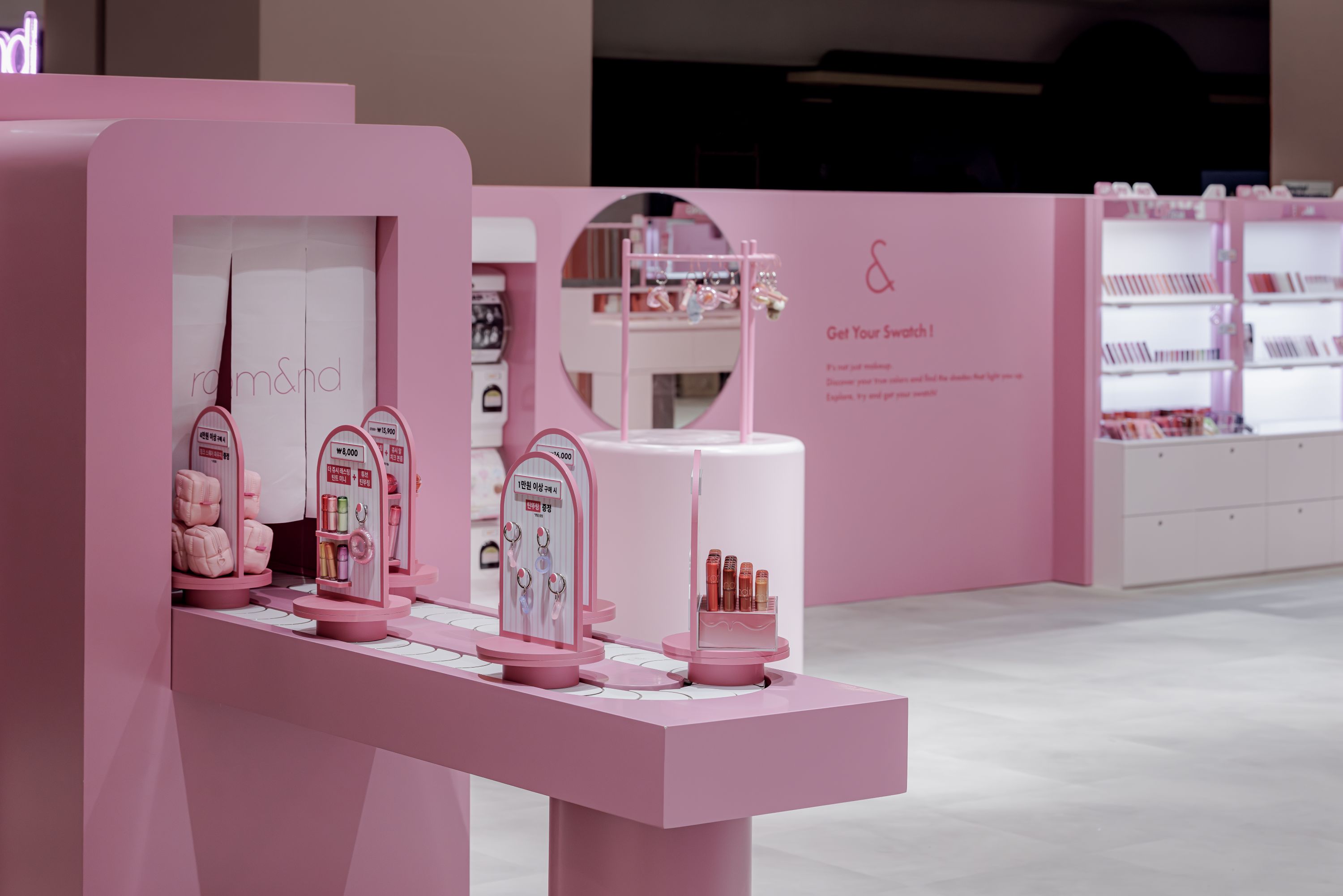 Rom&nd快闪店，釜山乐天百货店丨韩国-18