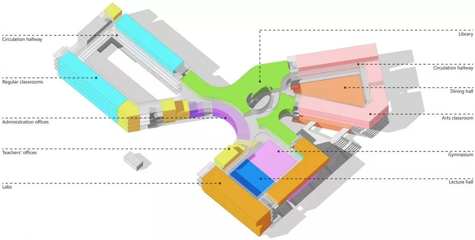 扬中市外国语中学分部丨普泛建筑工作室-69
