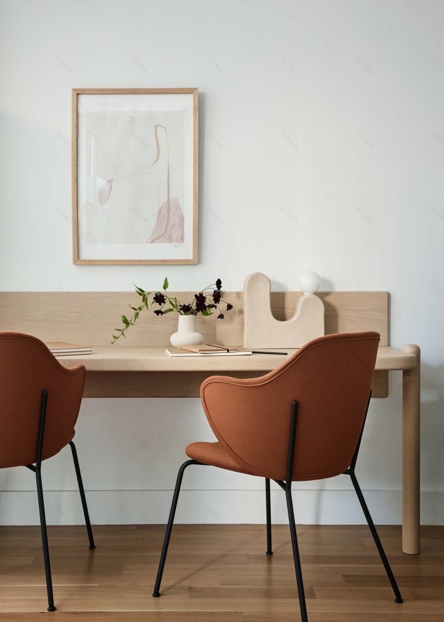 曼哈顿斯堪的纳维亚风格阁楼办公室设计丨美国曼哈顿丨纽约设计师克里斯蒂娜·洛克斯-14
