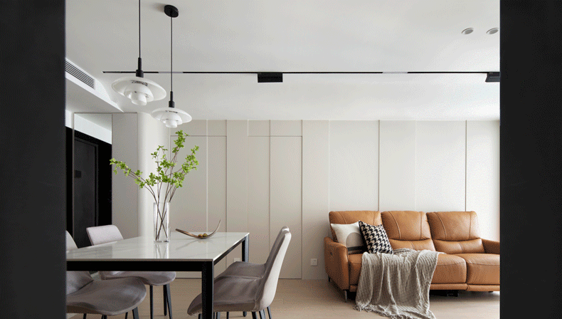 76 平方简约收纳之家丨十安空间设计-19