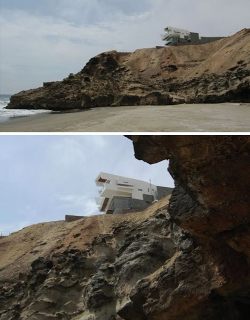 Дом на скалистом утесе（暂译:悬崖上的房子）丨秘鲁丨Longhi Architects-8