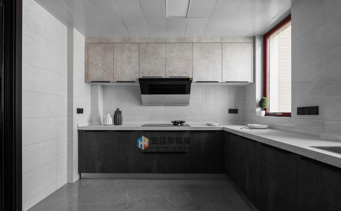 现代黑白灰,打造简约大气家居空间-23