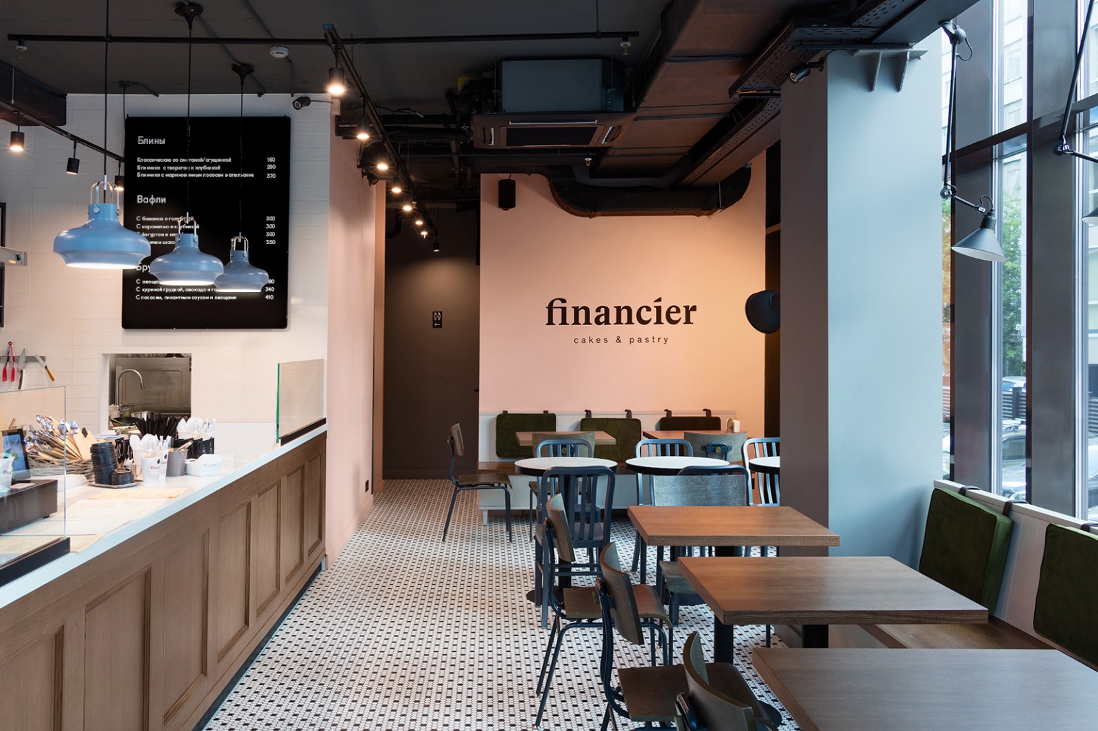 Financier cafe / Interior-6