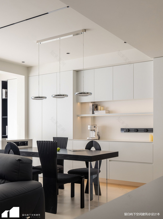 55万元三居140平米装修案例·效果图 留白·私宅 |山而|丨中国芜湖丨留白屿下空间建筑-22