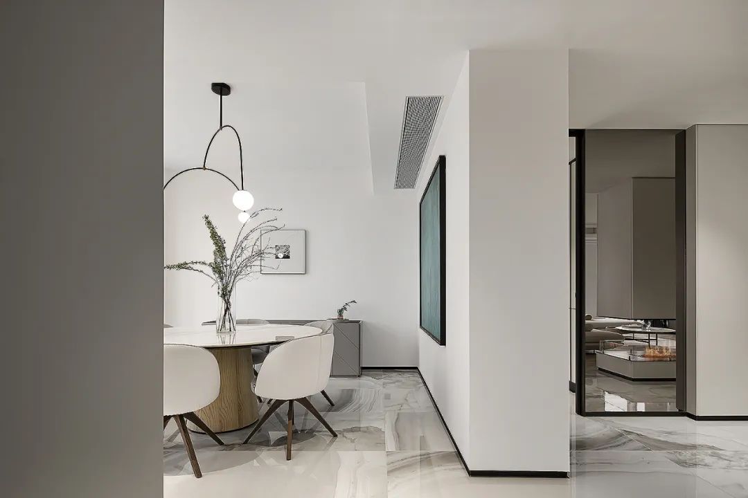 宁波 200㎡现代优雅美宅,诠释空间与人的契合点-8