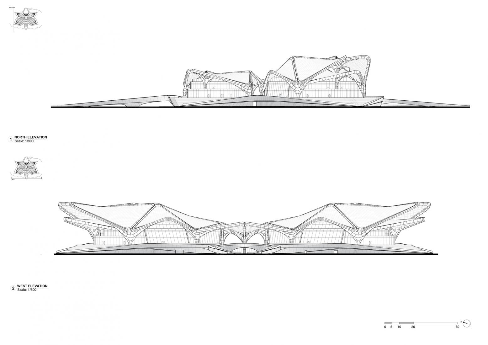 珠海金湾 Civic 艺术中心丨中国珠海丨扎哈·哈迪德建筑事务所-79