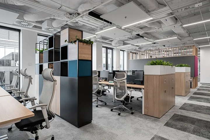 涂料巨头阿克苏诺贝尔华沙办公设计-48