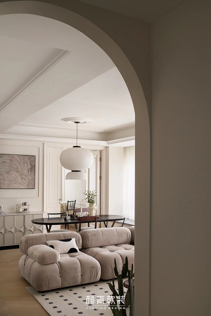 颜青软装︱温柔描画,在具象中遁入法式梦境丨中国杭州-0