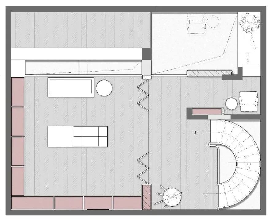 融创揽月府·赵志远设计·现代侘寂风格·380㎡合院丨青马别墅空间设计-33