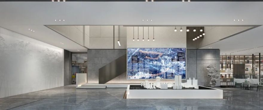 杭州合能杭玥府售楼处丨中国杭州丨当境设计-43