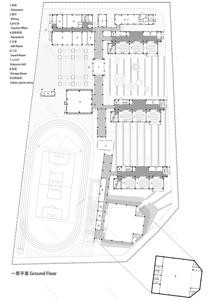 万科石家庄翡翠书院(荷园路)小学丨中国河北丨清华大学建筑设计研究院有限公司-69
