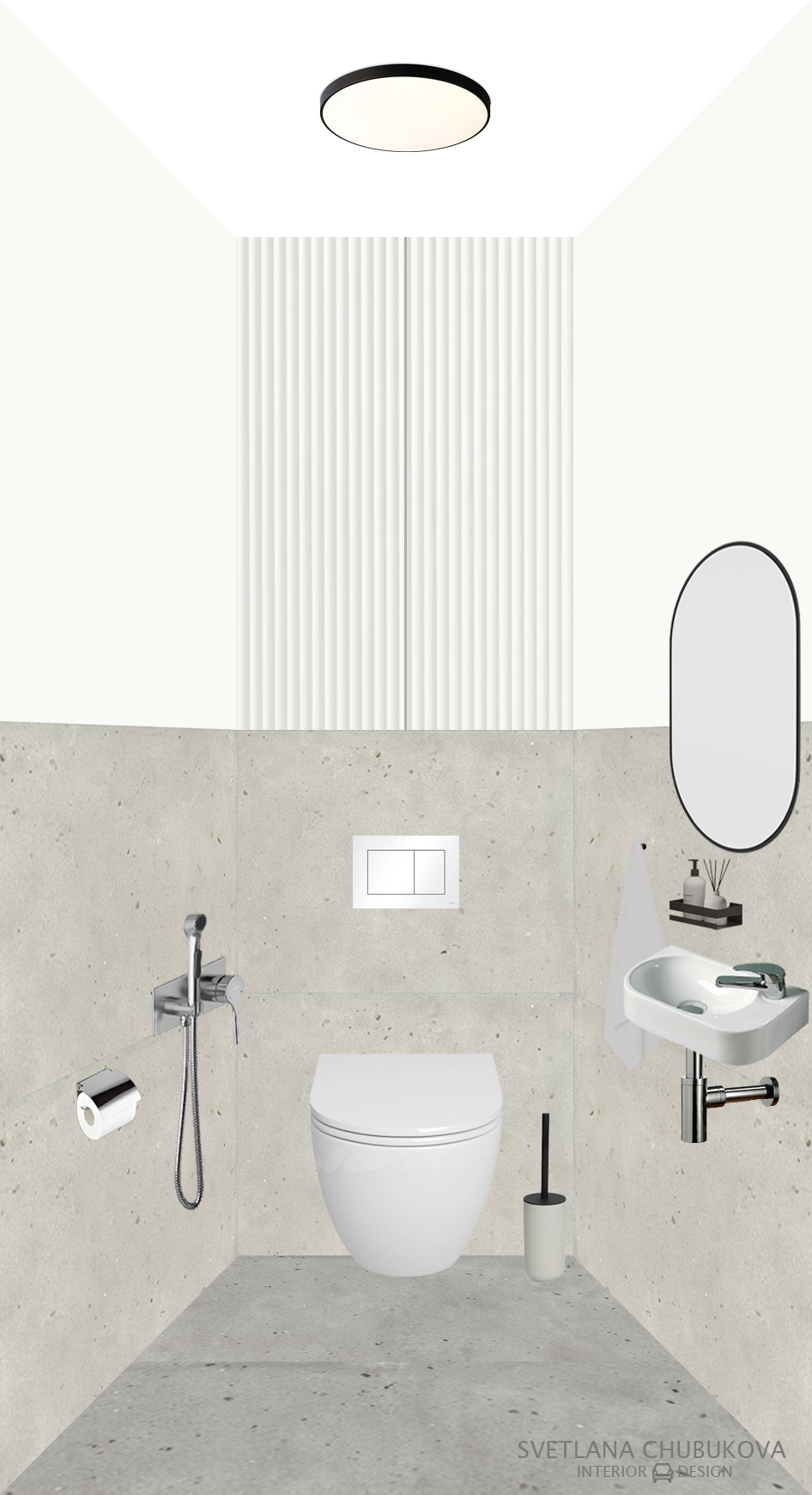 74·6平米莫斯科公寓设计项目丨俄罗斯莫斯科丨Design Chubukova Svetlana-17