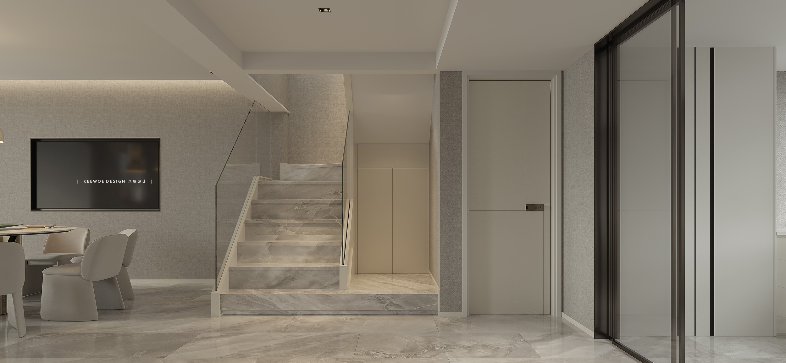 现代简约别墅设计丨企屋设计-13
