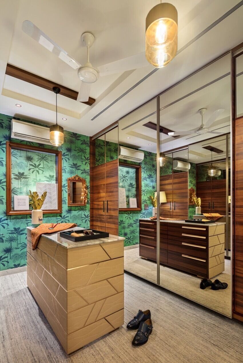 印度德里 TreeTops 公寓丨The Works Interiors-15