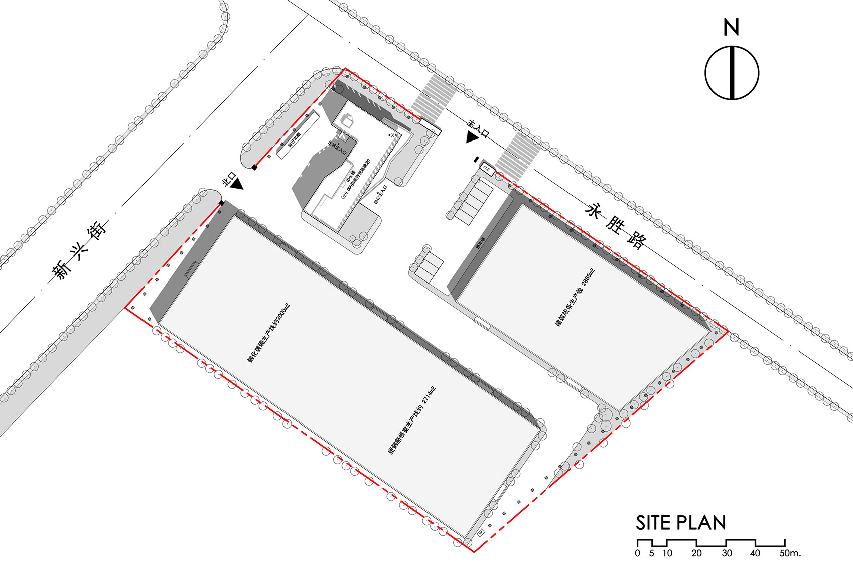 切片层岩，内蒙古林西至尊全集制造有限公司办公楼 / 大连松岩设计-60