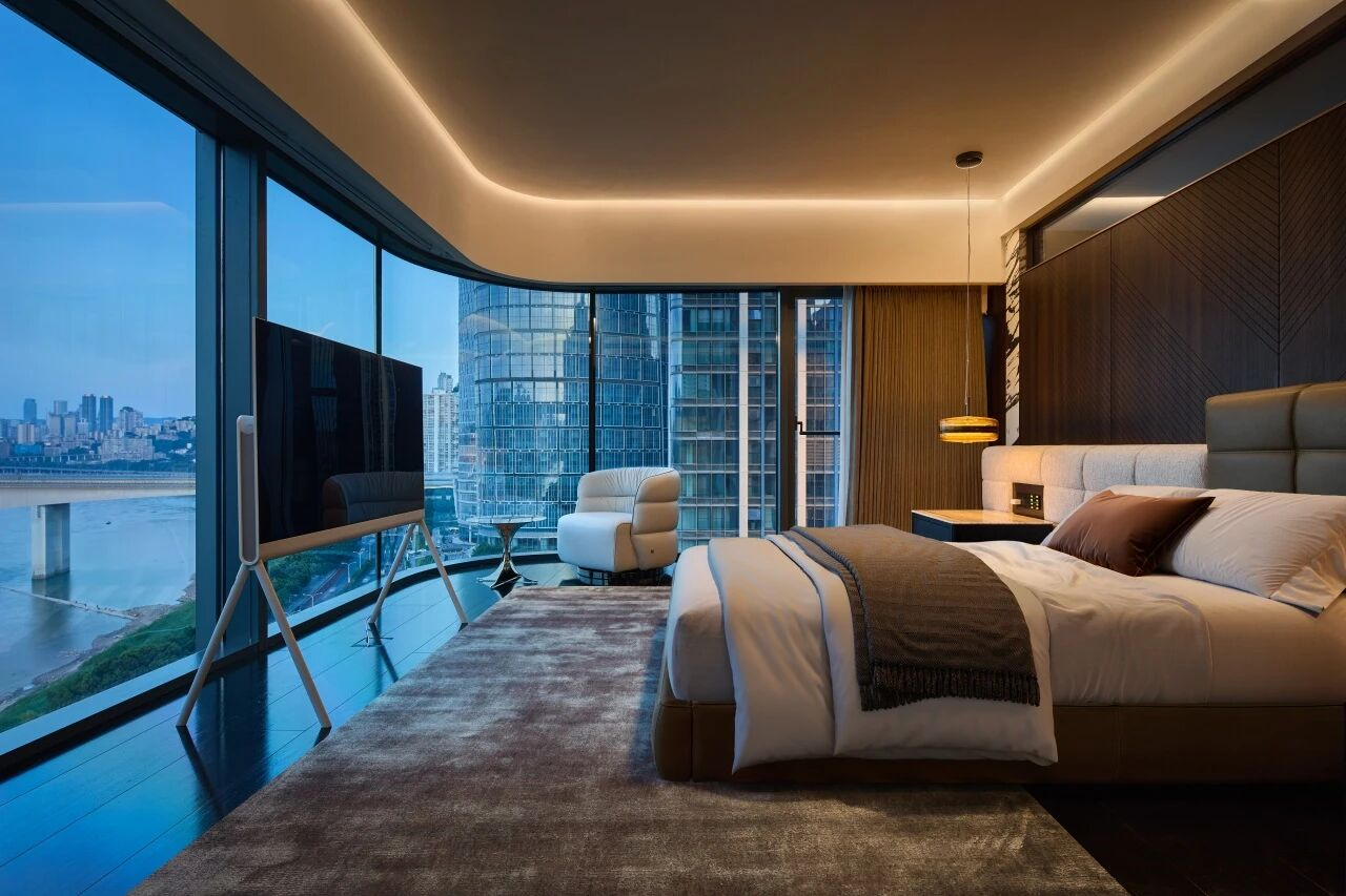 锦绣滨江双层豪宅丨中国重庆丨纳物凡璞空间设计-46