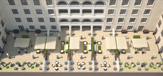 “莫斯科”酒店区域改善项目丨俄罗斯丨“Arteza”景观设计工作室-60