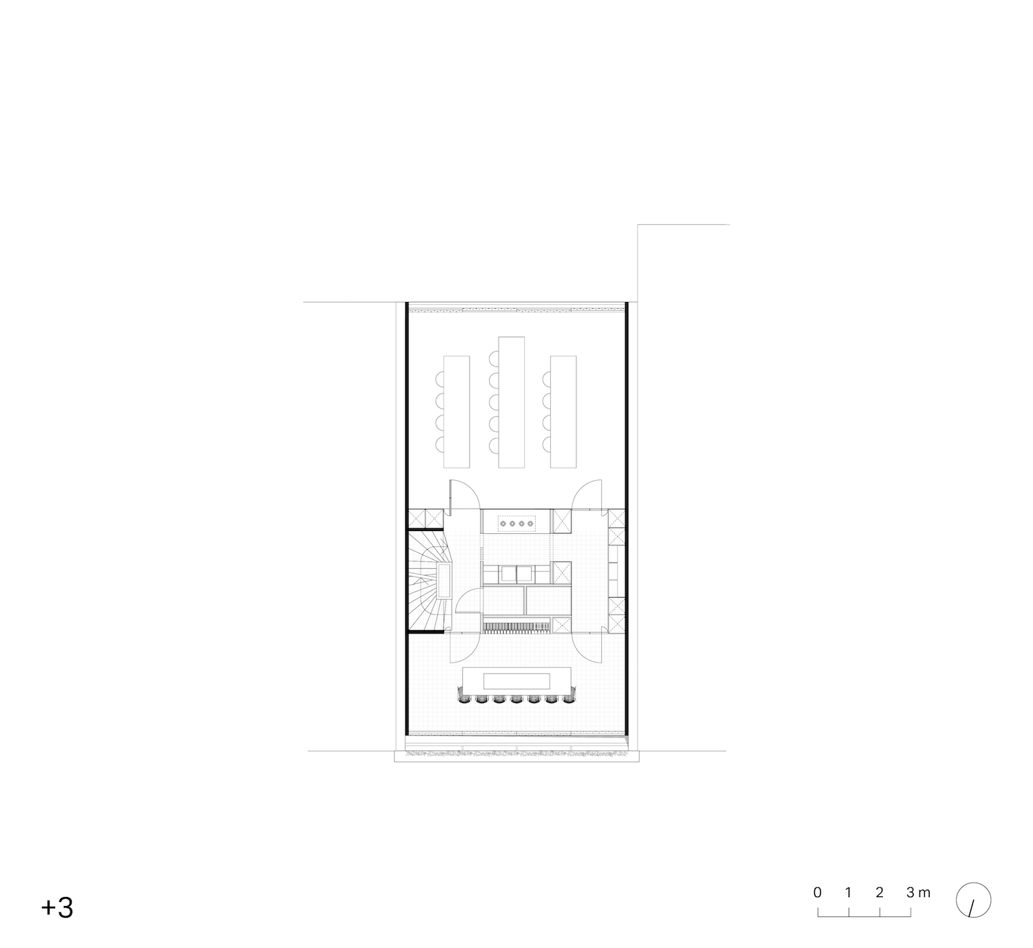 比利时布鲁塞尔融合工作与居住空间的现代设计典范-21