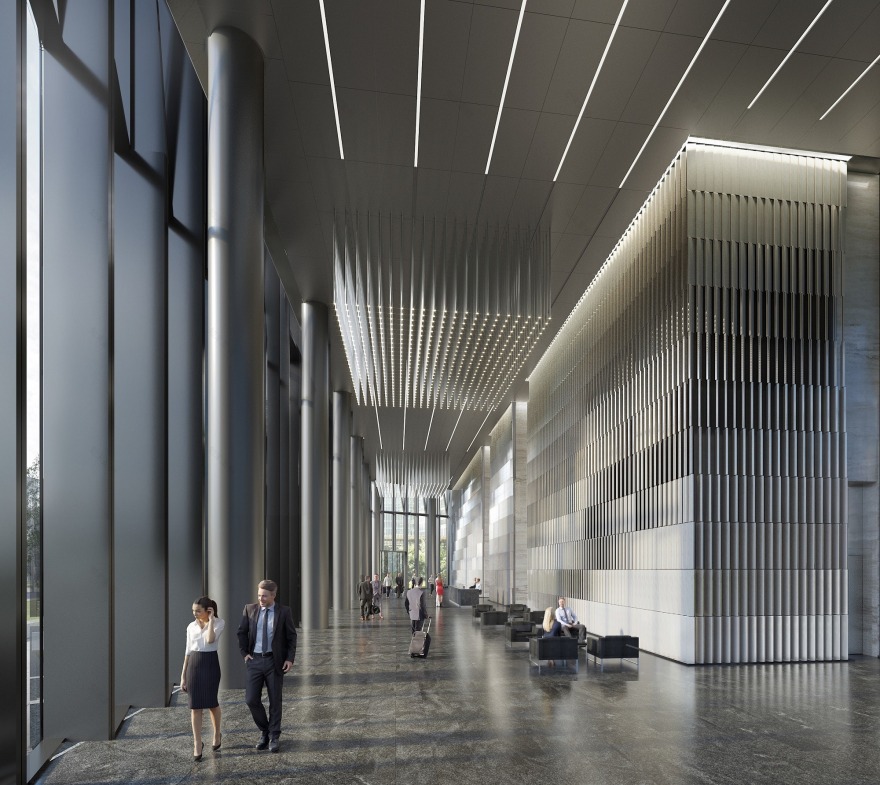 莫斯科“思维· 创新”办公楼设计-27