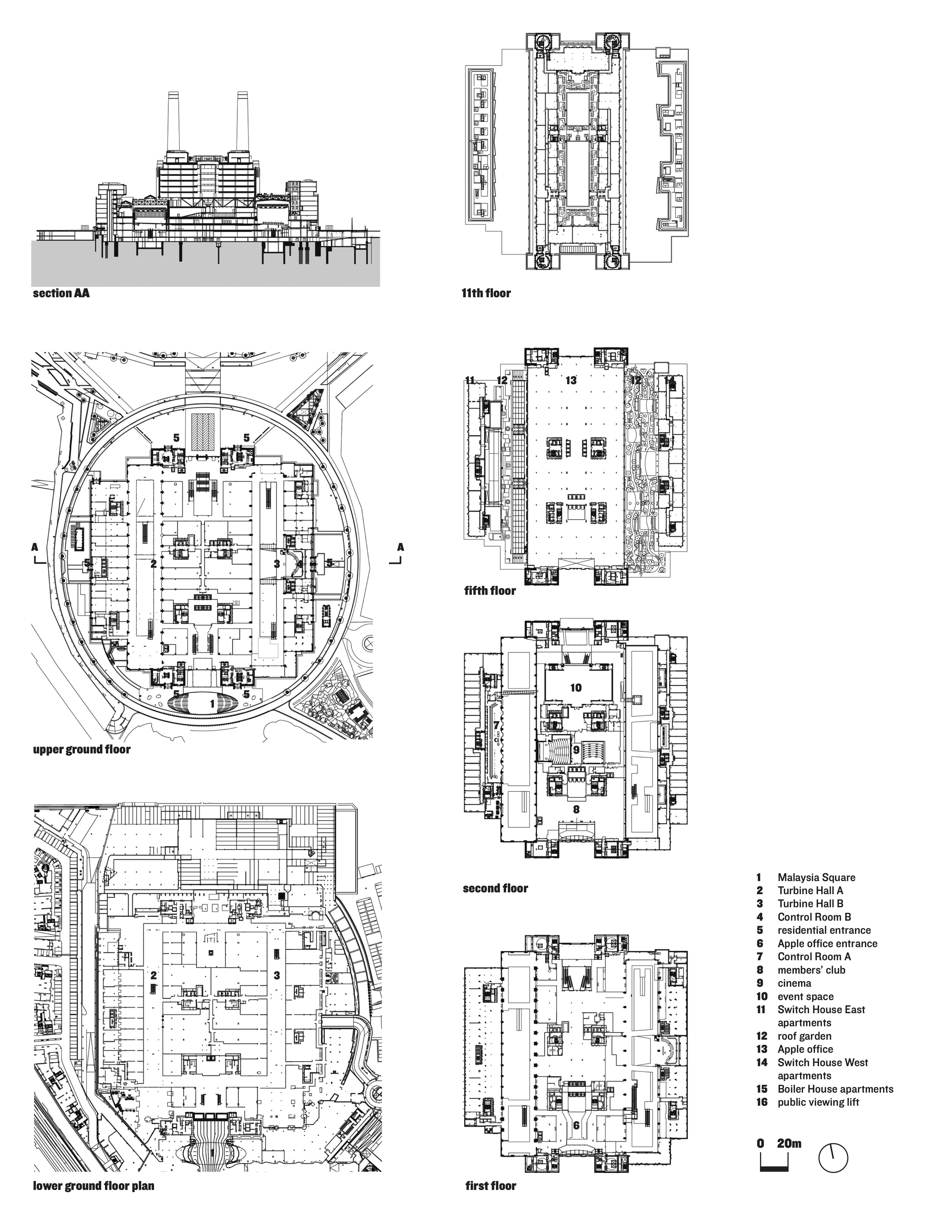 伦敦巴特西发电站改造项目丨英国伦敦丨WilkinsonEyre-27