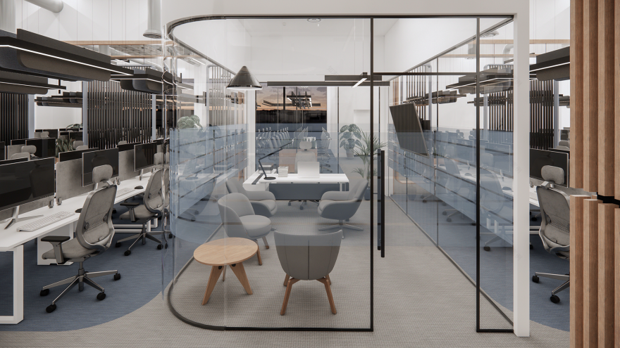 联合办公,Modern-Industrial Office Design-39