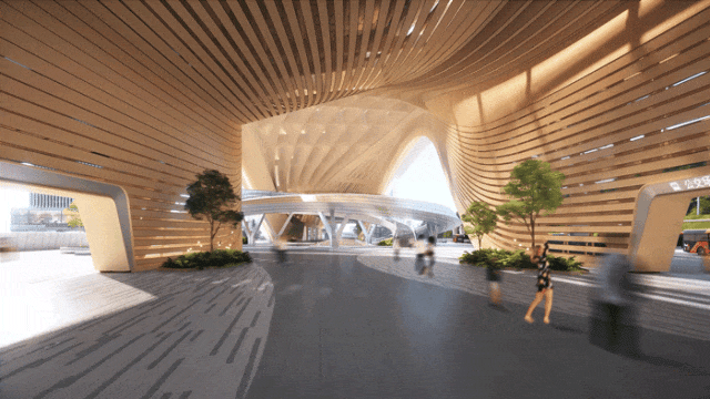 惠阳站综合交通枢纽丨中国惠州丨Aedas-83