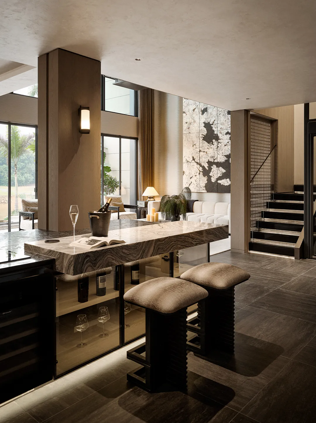 378㎡临湖别墅，这才是东方美学的天花板！-27