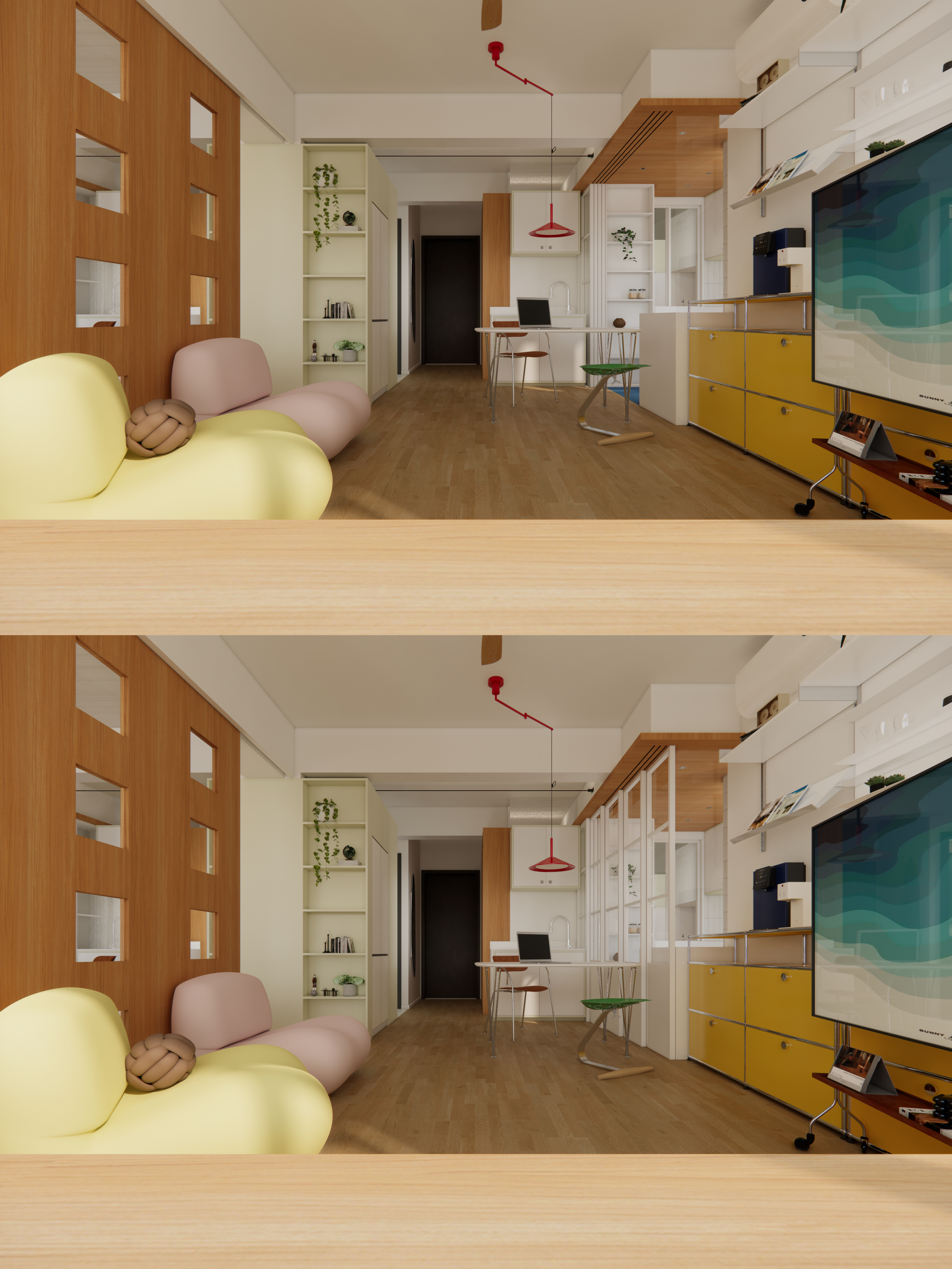 67·7㎡逆袭治愈小窝｜南景园独居改造记丨中国广州丨陈智超设计CZC DSWIGN STUDIO-52