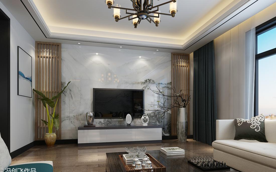 
水墨清云——别墅新中式 -5