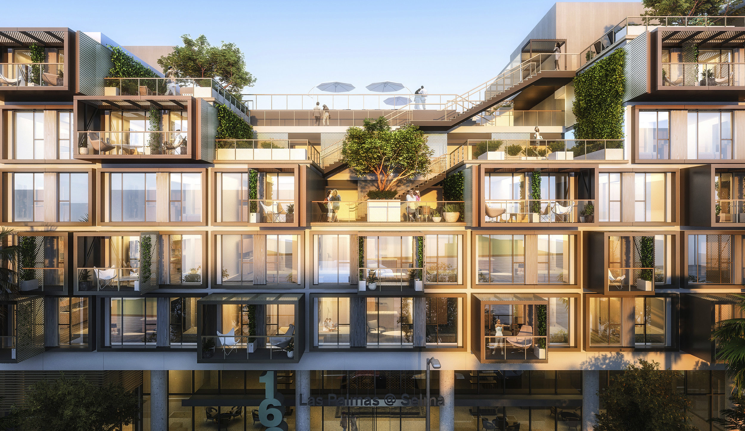 模块化绿意住宅,重塑好莱坞山景-1