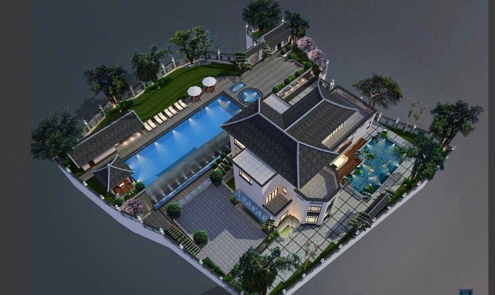 
深思设计 肇庆凤凰台壹号别墅 -2