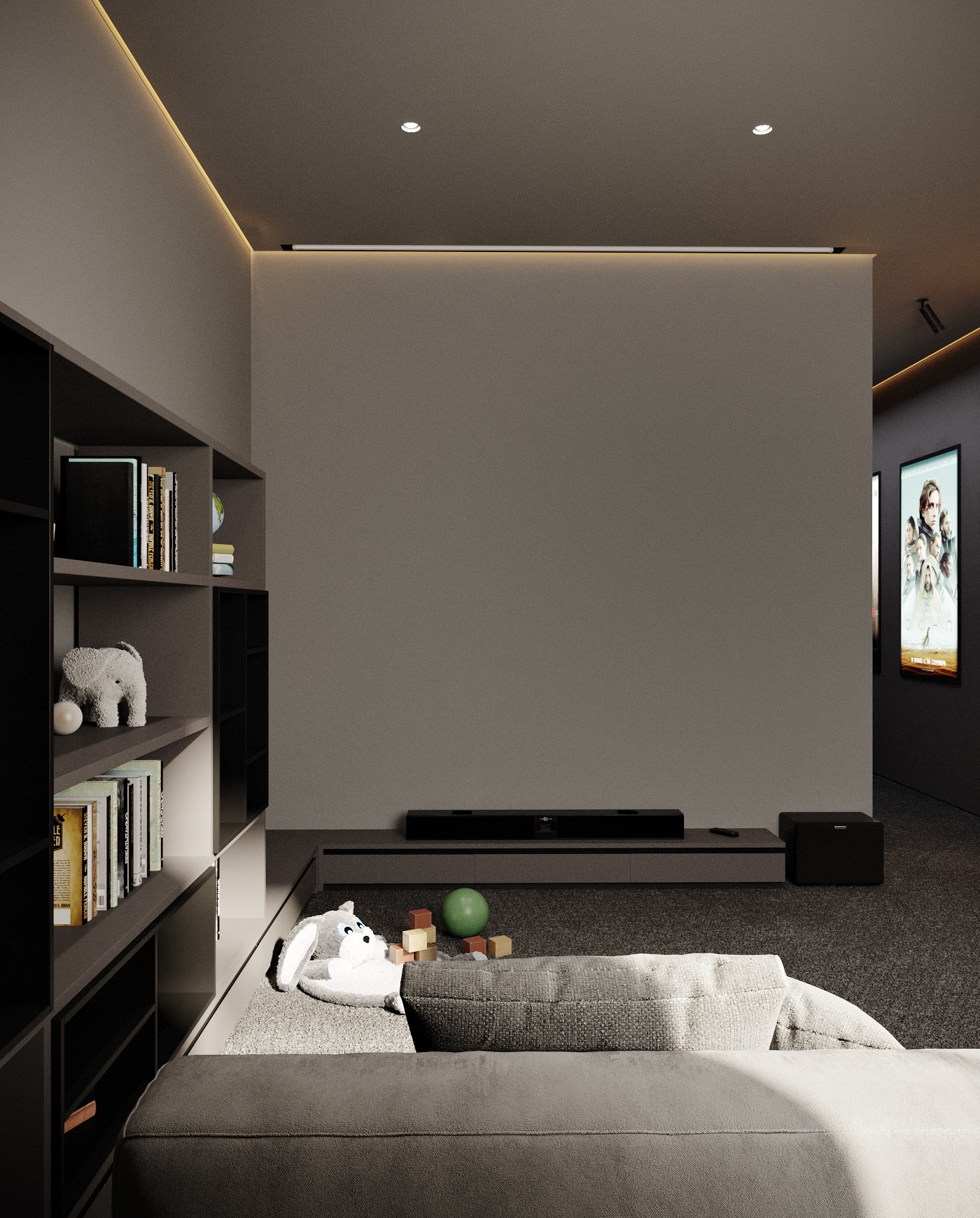 255平，大户型黑色简约系-39