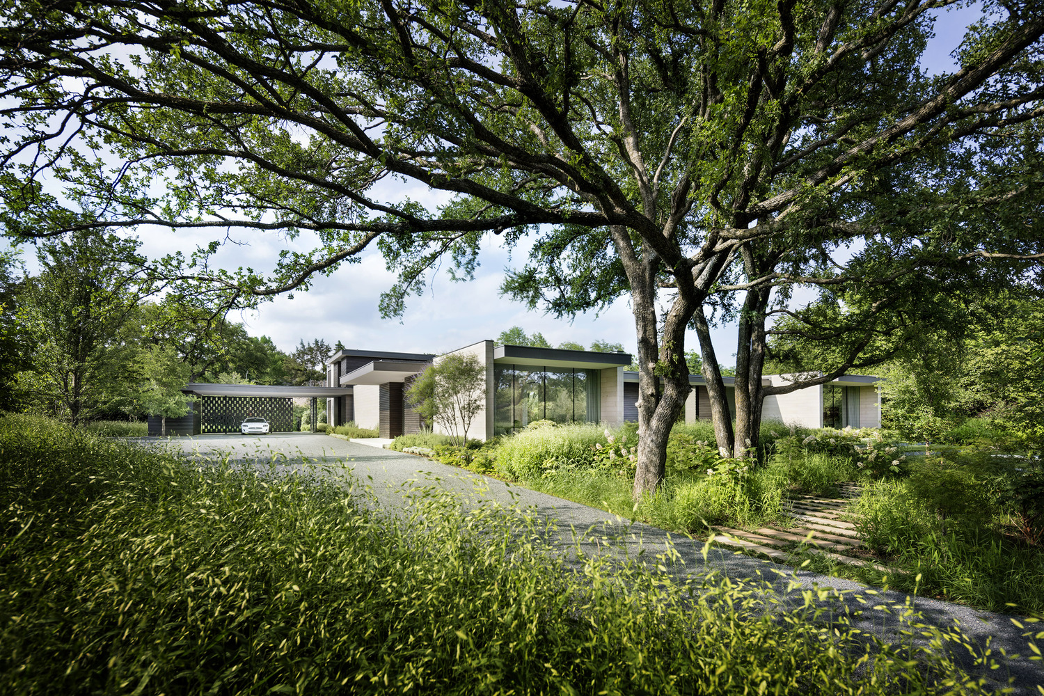 德州普雷斯顿空心住宅-61