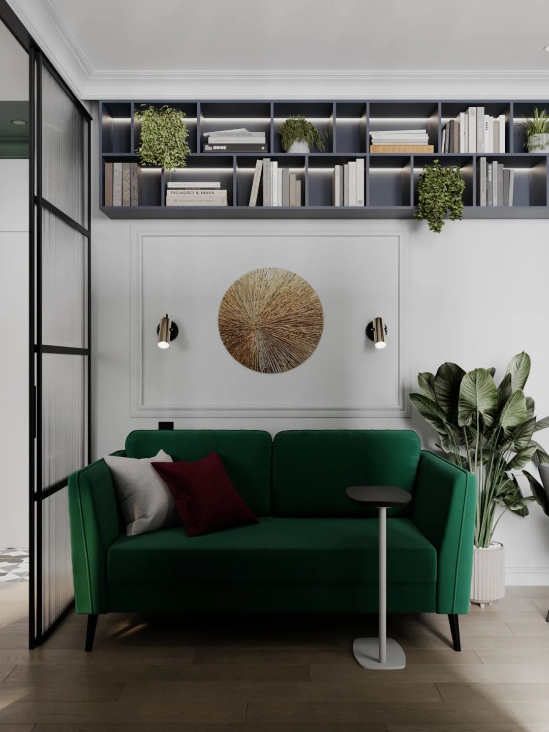 36㎡小宅变身法式浪漫空间丨Zotova Kseniya-16