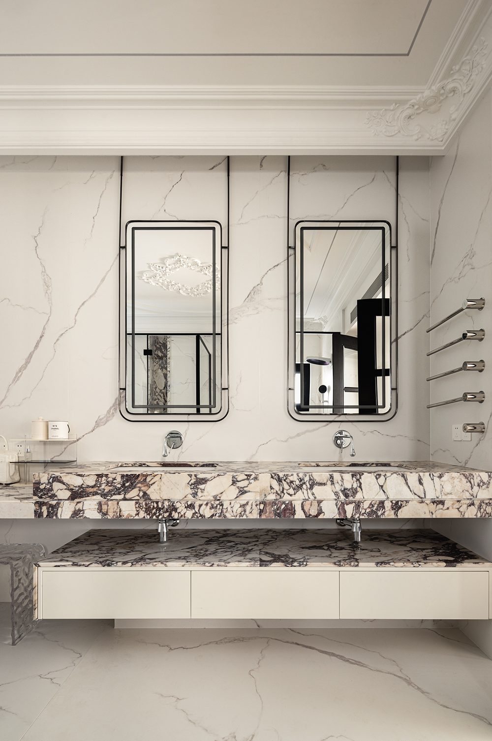 800㎡法式大宅:优雅与艺术共生丨中国浙江丨力设计机构-40