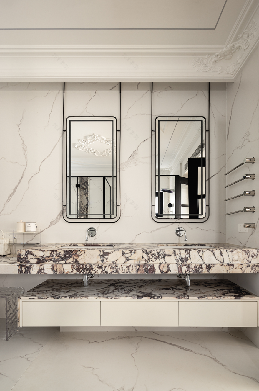 800㎡法式大宅:优雅与艺术共生丨中国浙江丨力设计机构-40