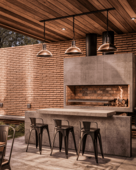 CANTINA LyF 酒吧设计丨阿根廷丨facu.carabajal.arkitectura