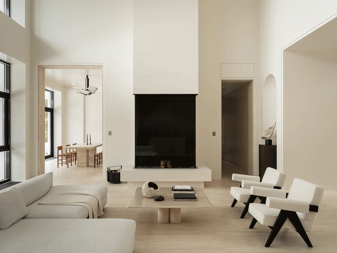 500㎡现代主义别墅，温柔中性色的质感家-16