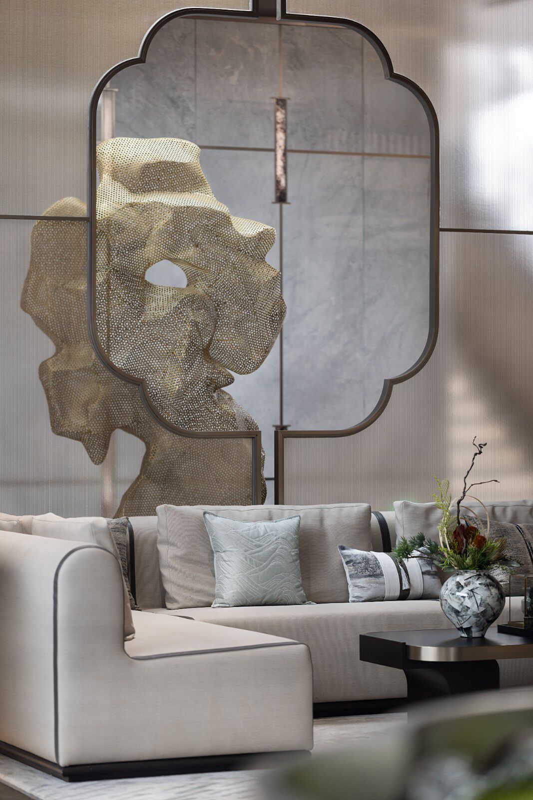 温州绿城六和院售楼处丨中国温州丨几朵设计-19