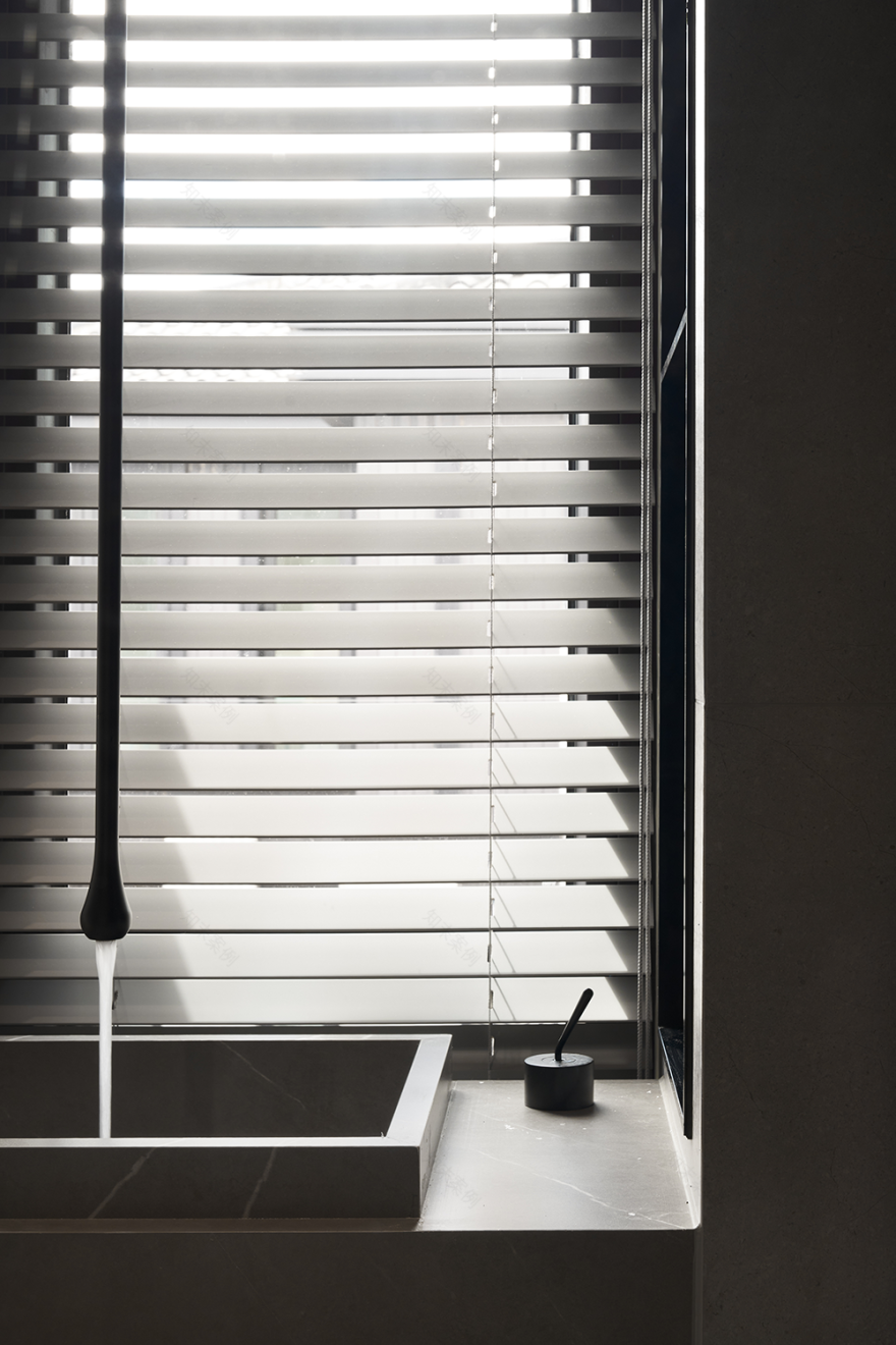 黑白格调现代别墅设计丨中国杭州丨杭州又贰设计-76