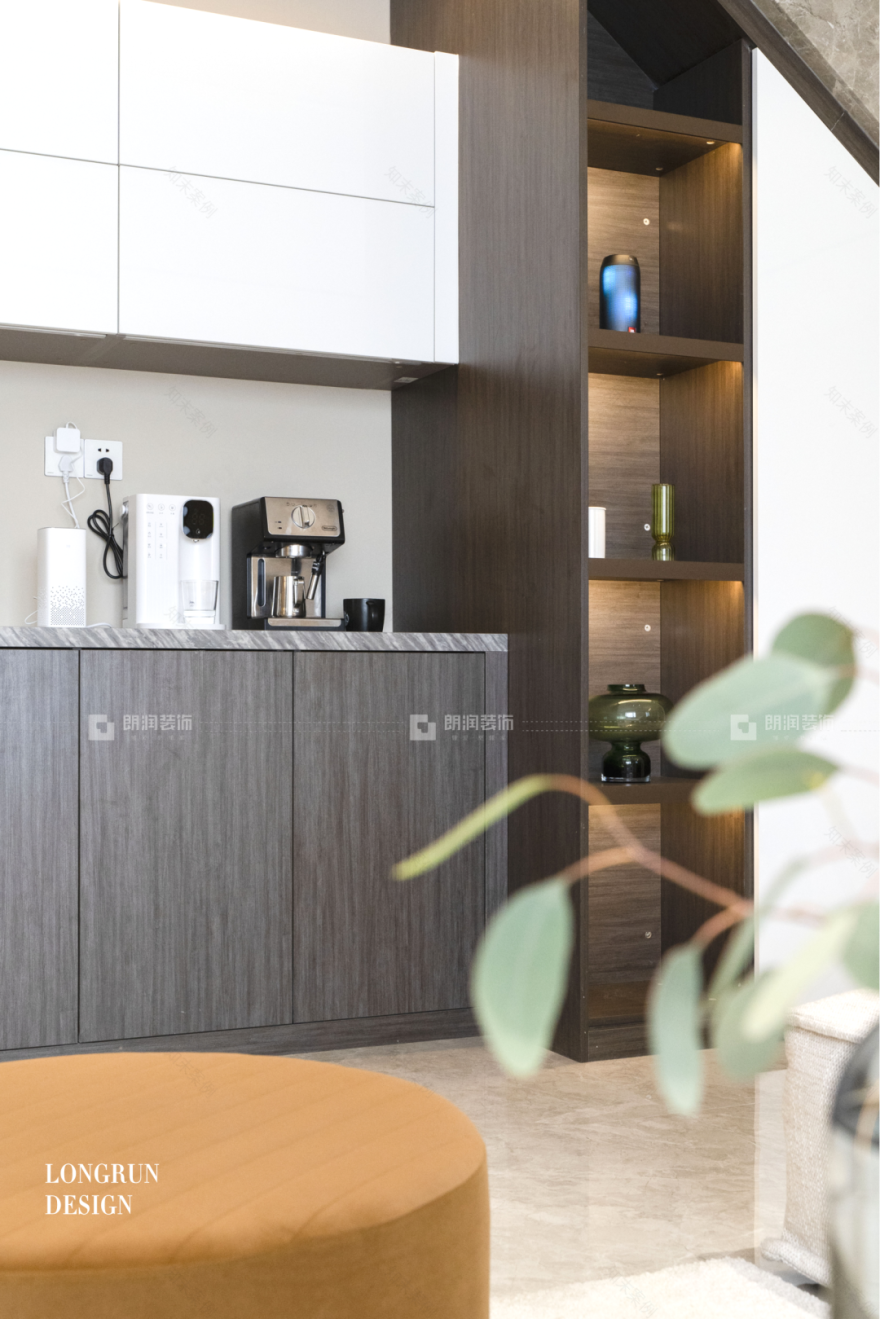 朗诗南门绿郡现代轻奢实景作品丨中国成都丨朗润装饰丨轻奢设计五部-30