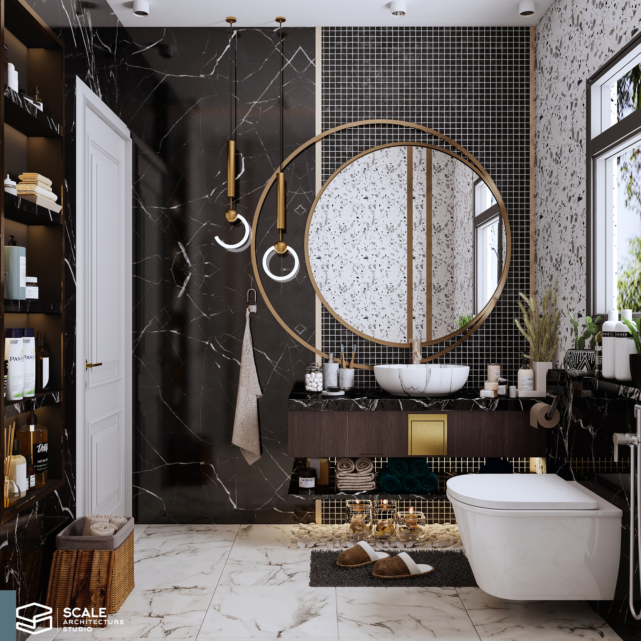 浴室设计丨Scale Architecture studio office-4