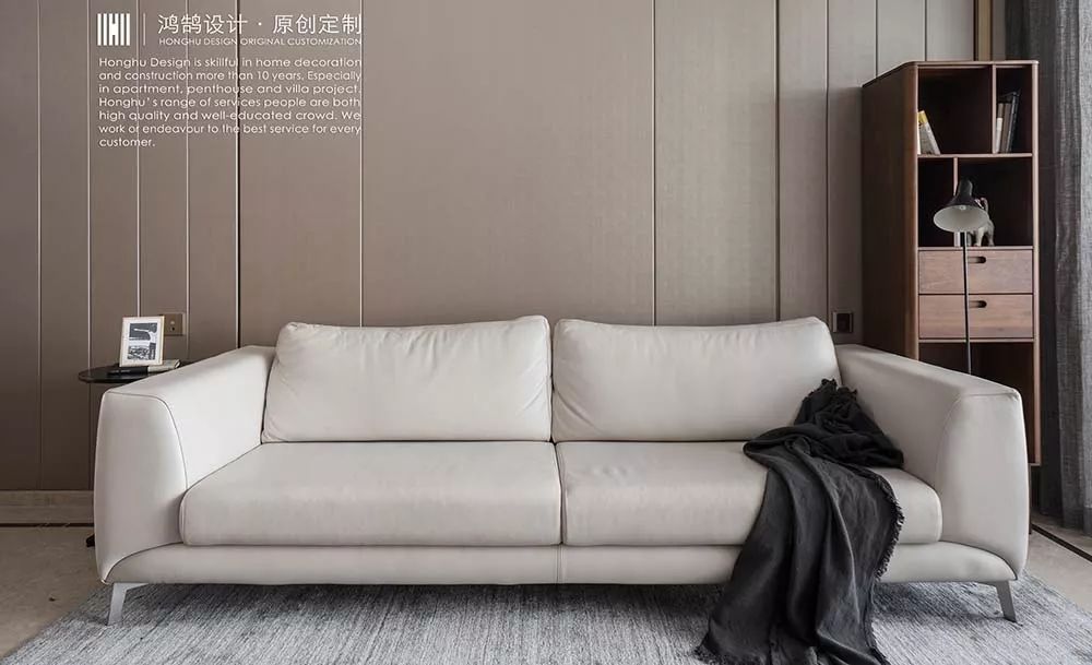 现代简约改造 | 130㎡精装房的色彩与软装提升-28