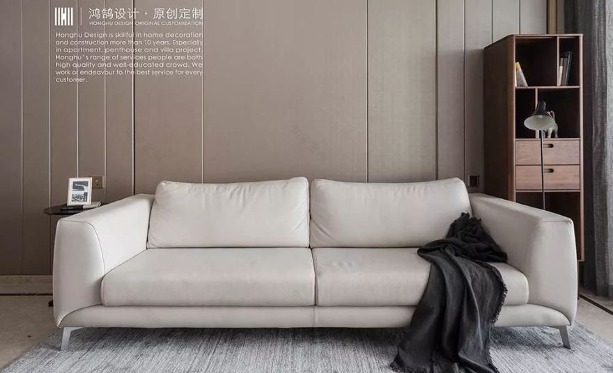 现代简约改造 | 130㎡精装房的色彩与软装提升-28