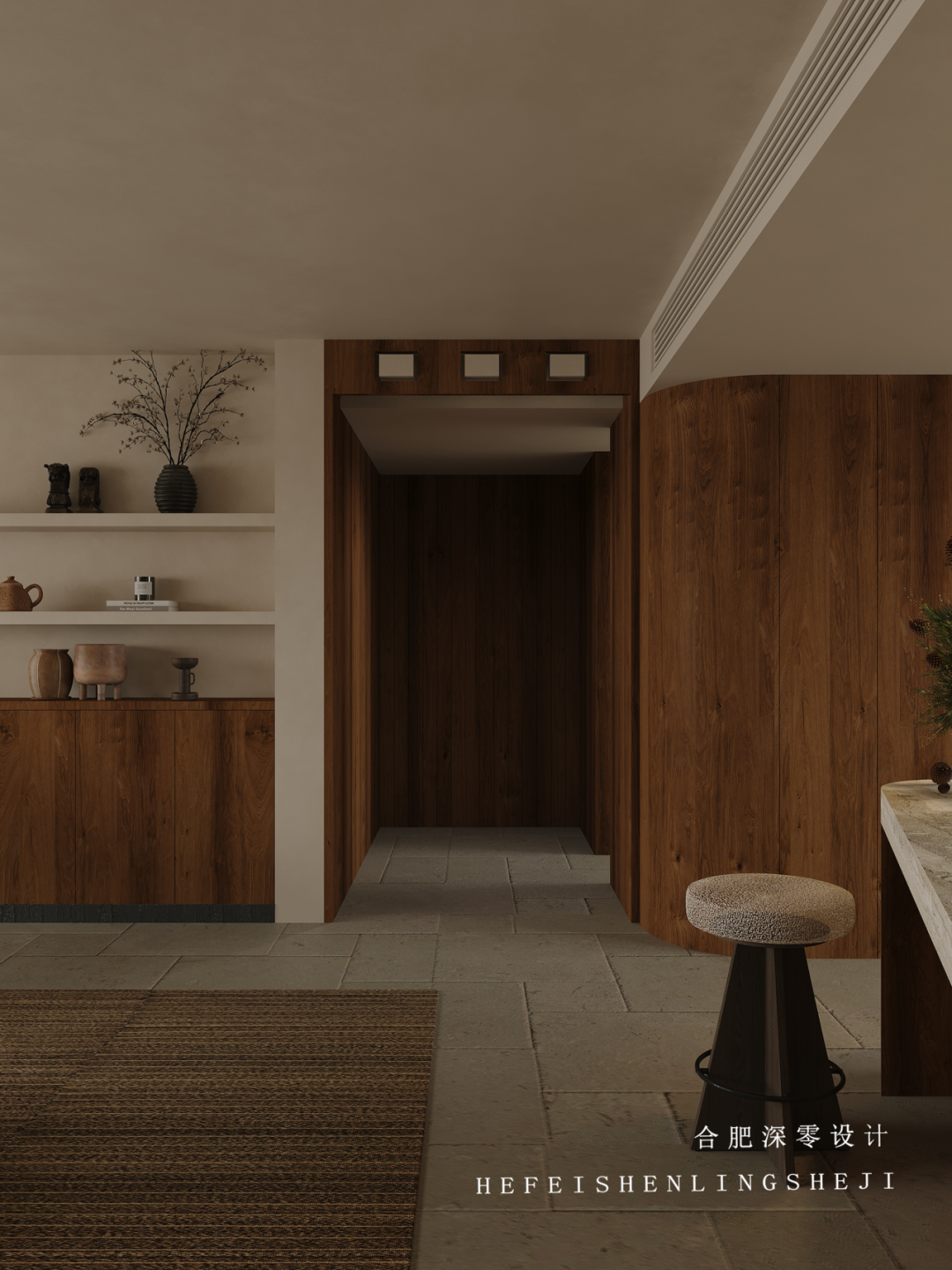 【置地中心】196㎡流变的生命力丨中国合肥丨深零设计-29